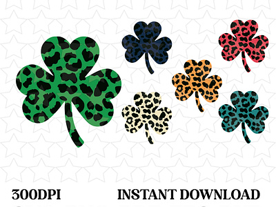 Design Bundle animals branding clipart cloverleaf cloverleafsvg graphic design leopard pattern logo trending