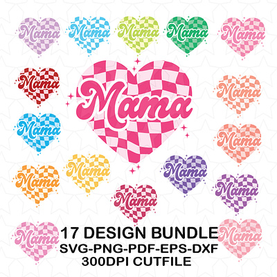 Mama Bundle animation branding clipart design graphic design illustration logo vector