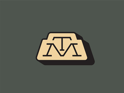 Saturday Type Club: Week 131 "TM" Monogram badge branding logo typography