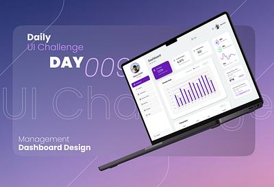 Daily UI Challenge - 009 - Management Dashboard Design branding design figma product design ui uiux ux