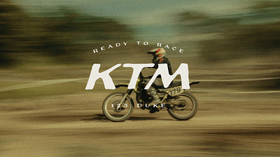 KTM Duke bike branding design duke graphic design illustration ktm logo motorcycle retro vintage