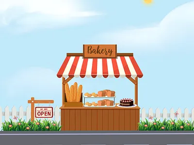 Grand opening Store animation design graphic design