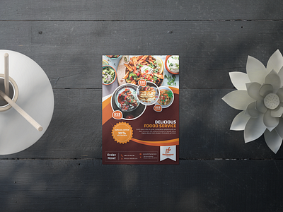 Food Flyer Design: Taste the Difference! branding flyer design flyer love food food flyer design graphic design
