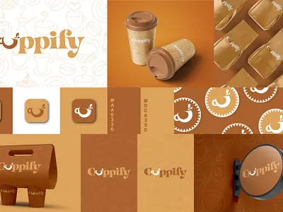 Cuppify logo design and Branding design branding graphic design logo