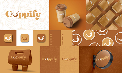 Cuppify logo design and Branding design branding graphic design logo