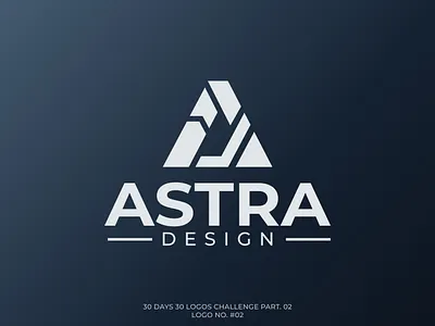 Astra Design | Letter A agency astra brand branding challenge design graphic design identity illustration logo artist logo ideas logos minimal minimal logo modern logo photoshop t shirt trending typography ui ux