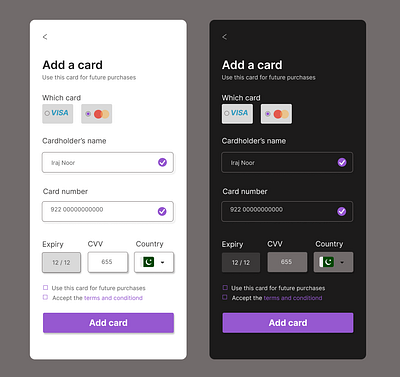 Credit card form credit card creditcardform dailyui registration form ui