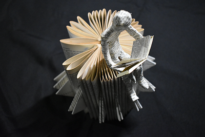 Book Folding Art art design illustration sculpting