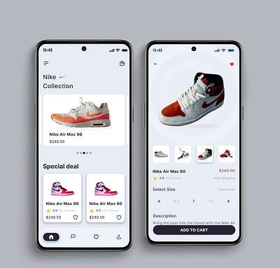 SneakerFinder App mobileapp sneakerfinder ui uiuxdesign uxdesign