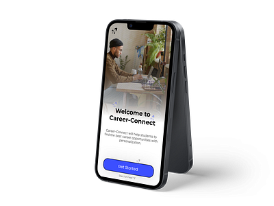 UI/UX mobile app design concept | Career-Connect animation app art branding career design graphic design logo minimal prototype student ui ux
