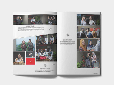 Yearbook Layout adobe design layout megazine yearbook layout