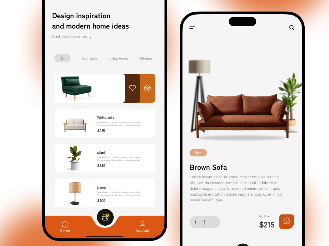 Home idea by reza ganji on Dribbble