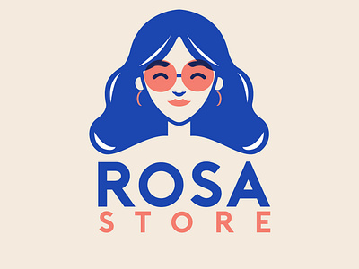 ROSA design diseño de logo diseño plano illustration logo logo logodesign design logodesign design brand marca tipografía