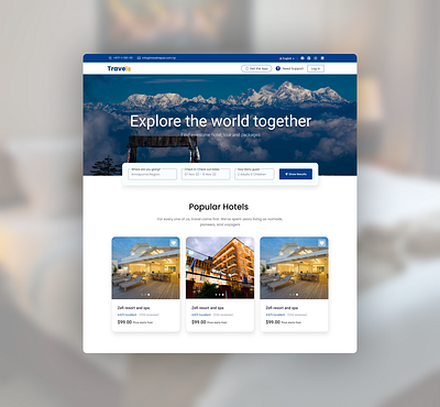 Nepal Hotel Booking Website