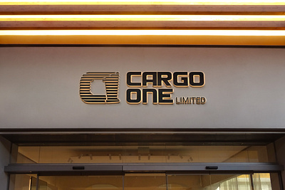 CARGO ONE LIMITED LOGO 3d animation branding graphic design logo motion graphics