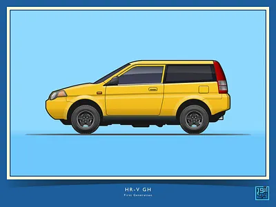 The Art of Wheels: HR-V GH all wheel drive