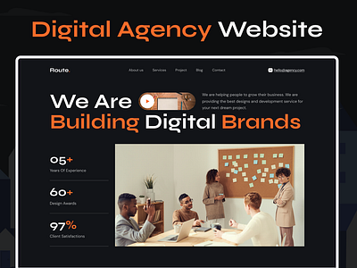 Digital Agency Website agency creative agency digital agency digital marketing landing page marketing agency web design