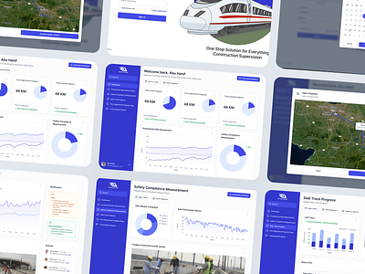 SiteVision - Artificial Intelligence Application - Dashboard artificial intelligence branding dashboard design exploration fast train goverment graphic design illustration logo person in charge project stakeholder train ui user uxuidesign uxuidesigners