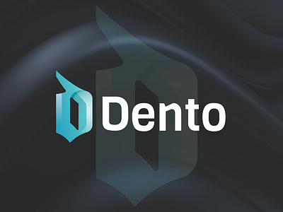 Dento, Dentist logo design 3d animation branding crypto dental dentallogo dentist graphic design interface logo logobranda logocollection logoinspiration saas science smile surjery technology teeth ui