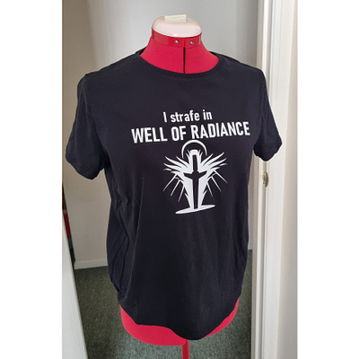 I Strafe In Well Of Radiance Shirt design illustration