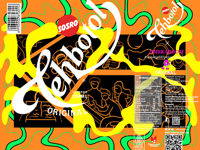 Sosro Design collaboration adobe illustrator branding design brand graphic design ilustrasi typography