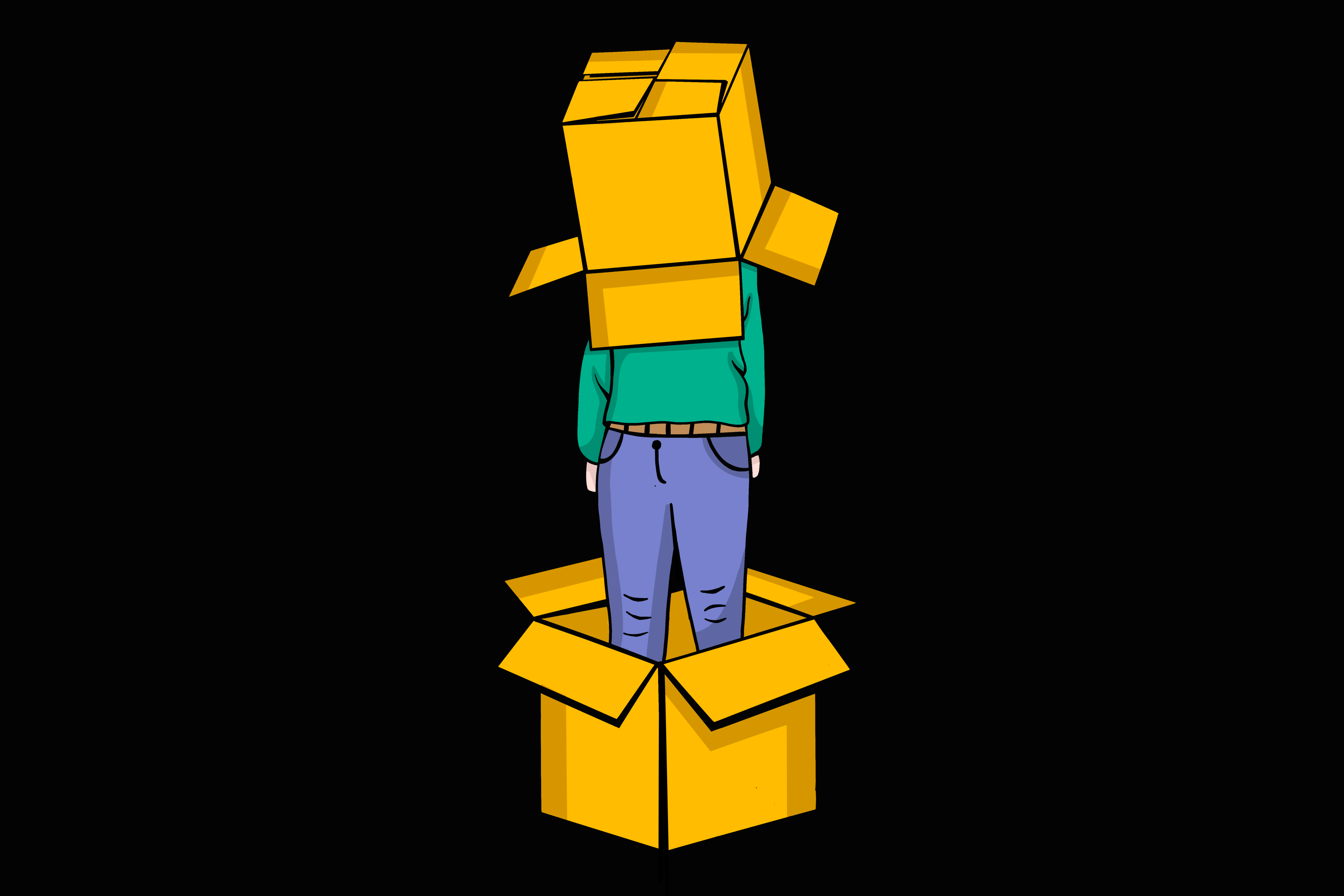 Moving In apartment apartments art direction branding character character design colorful illo illustration moving in nooklyn procreate real estate