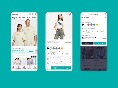 DUJO mobile fashion mobile uidesign uxui