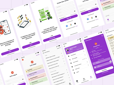 Kama AI: Multicolor AI Chatbot UI aichatbot chatbotai designing mobileuidesign multicolor uidesign uiuxdesign