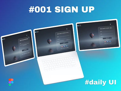SIGN UP PAGE | #dailyUI | app branding design figma graphic design illustration logo typography ui ux vector