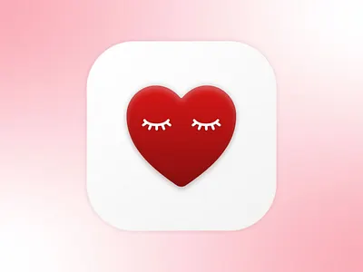 Daily UI: App Icon 3d android app app icon design heart icon icon design ios meditation mobile website