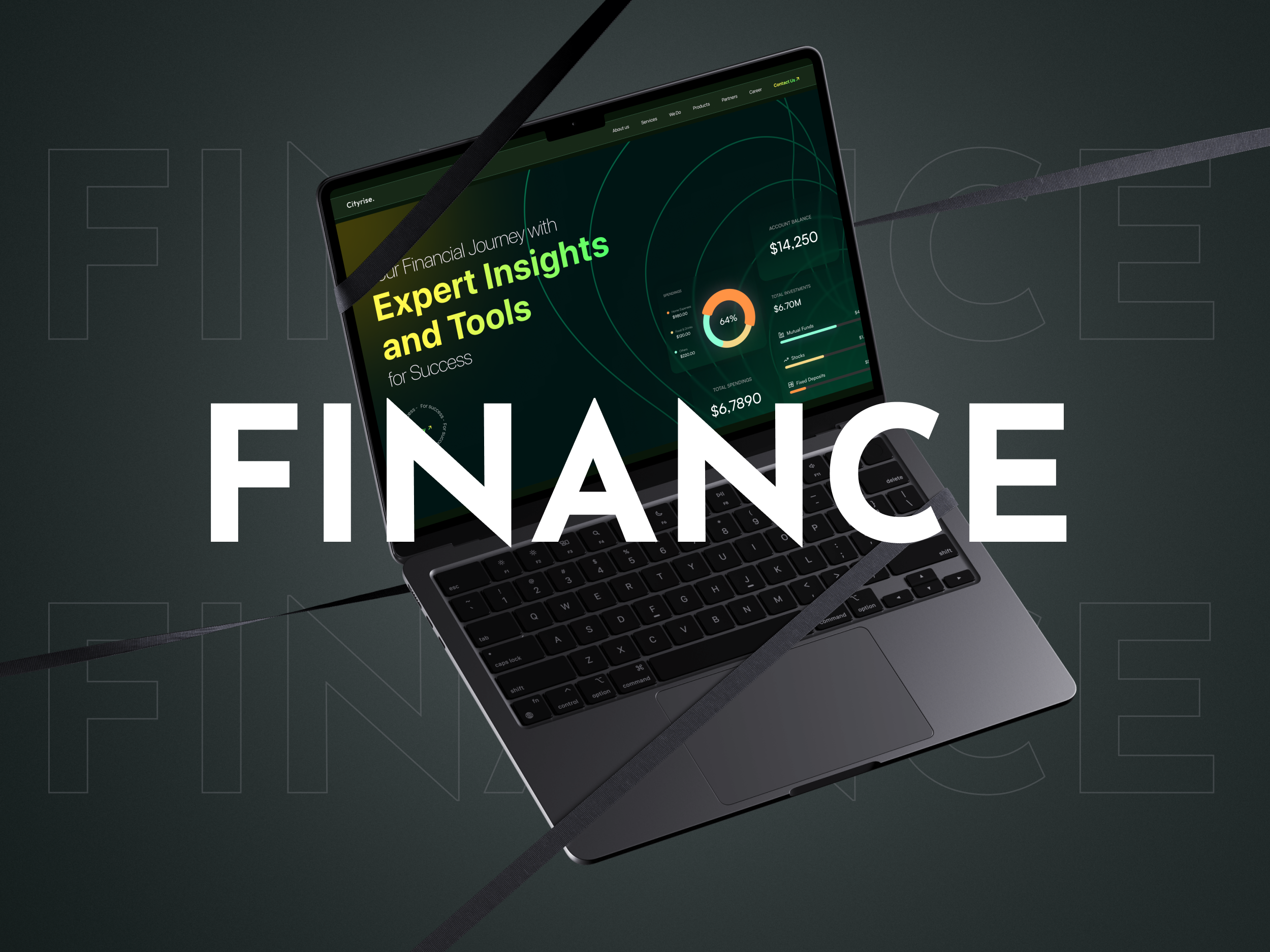 Hero section of a Financial Income, Expense Management Product design expense figma finance financial website hero section inspiration homepage design income landing page design site design ui ui design uidesign user interface ux design web design web hero section website
