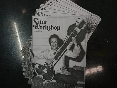 Sitar Workshop inforgraph