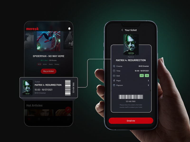 Moveek | Ticket cinema tickets movie app movie tickets ticket purchasing app