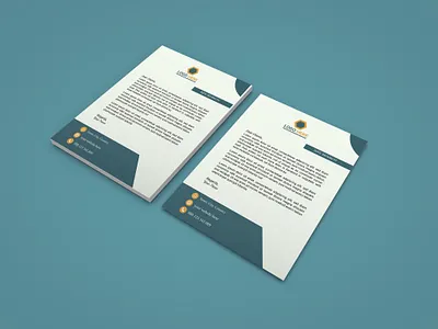 Letterhead Design a4 pad design a4 size letterhead branding business letterhead creative letterhead creative pad design graphic design letterhead design letterhed pad pad design professonal letterhead design simple letterhead simple letterhead design