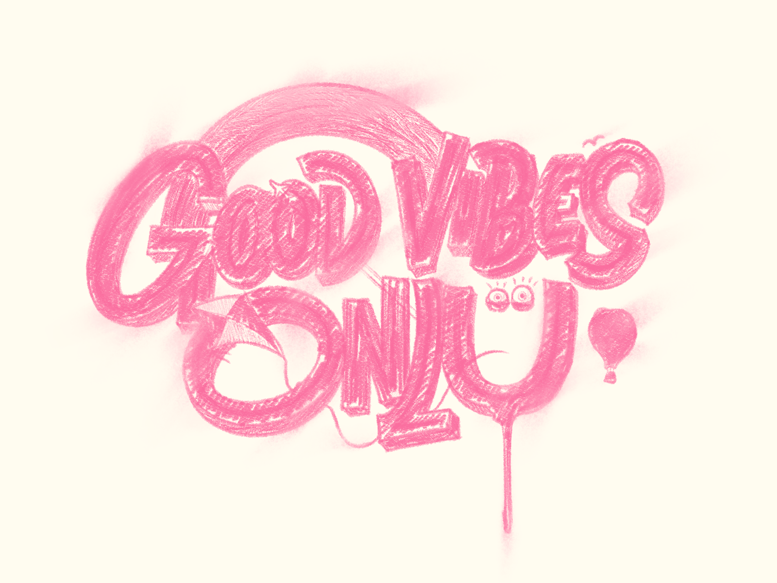 Good Vibes Only by Nikita Bauer on Dribbble