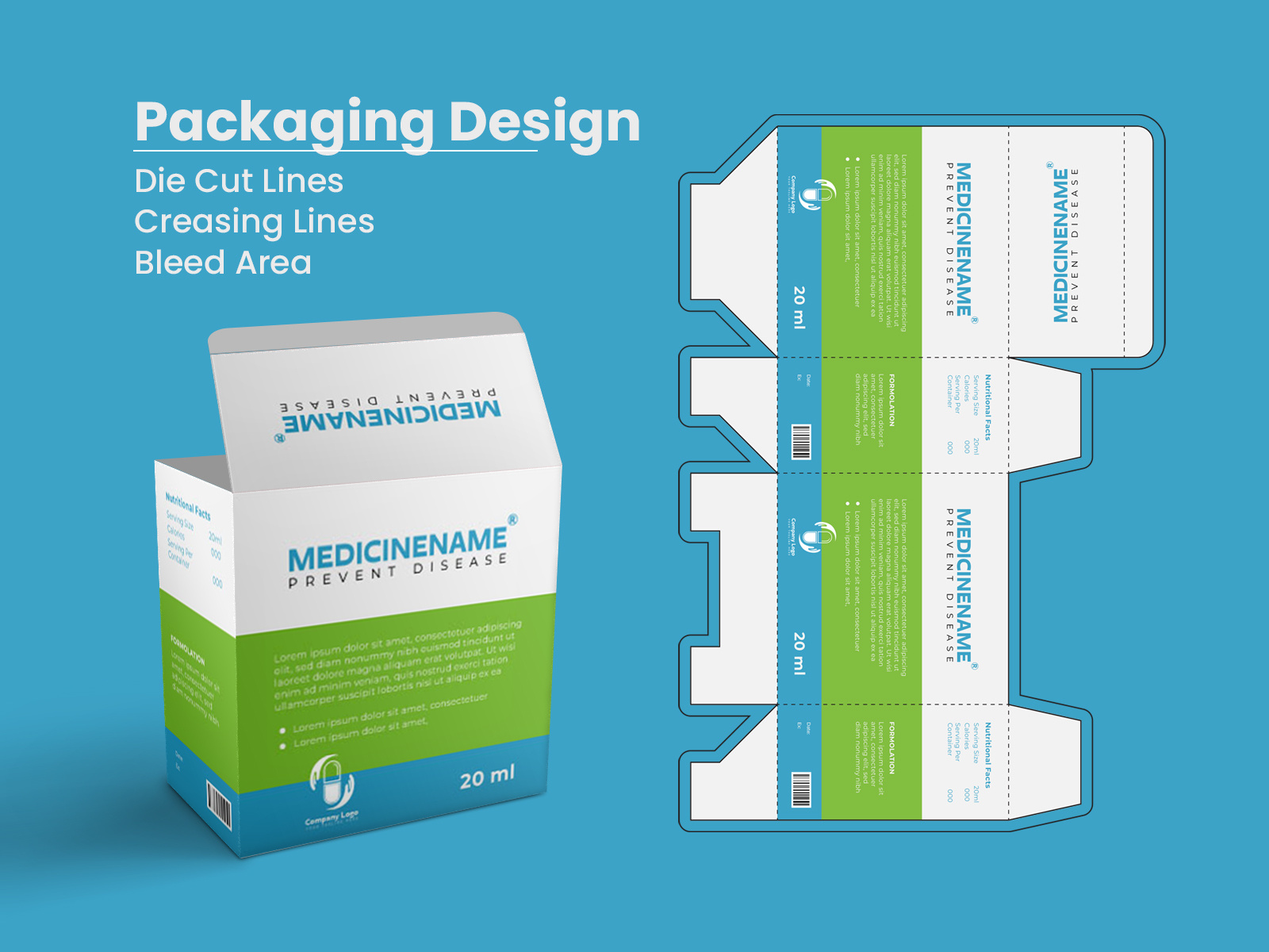 Medicine Packaging Design by Shahin on Dribbble