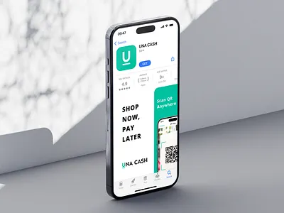 UNA CASH - App Store Asset branding design finance graphic design illustration ui ux