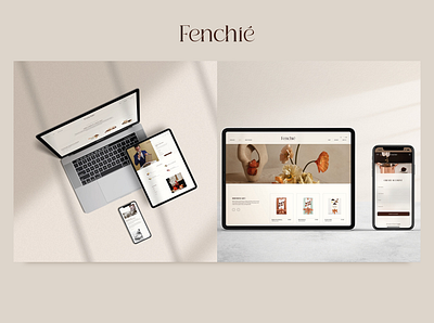 Fenchie chocolate website ui uidesign uxui website