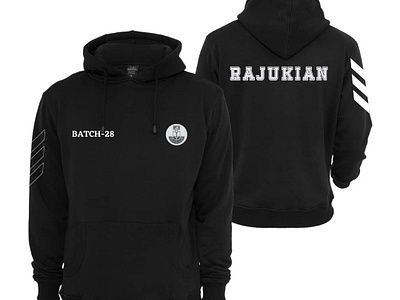 Rajuk Uttara Model College Picnic Hoodie for Batch-28 branding graphic design logo motion graphics ui