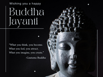 Happy Buddha Jayanti! buddhajayanti design graphic design postdesign socialmediapost