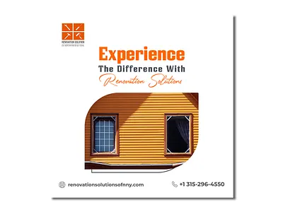 Window Installation Banner banner branding design google ads graphic design illustration illustrator photoshop social media banner social media post typography vector