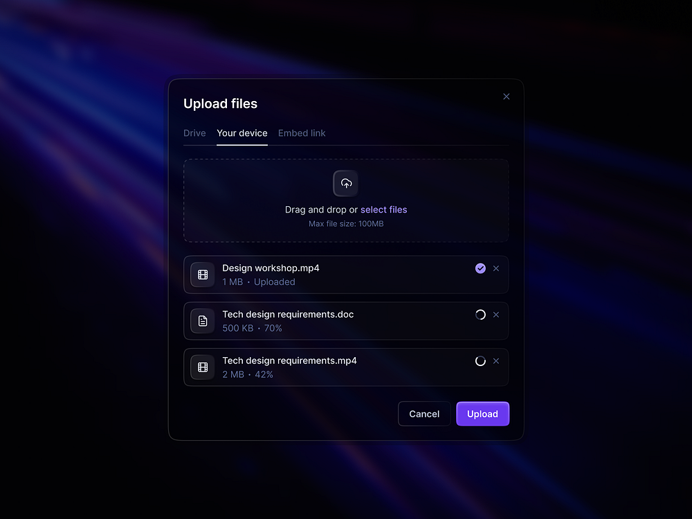 Browse thousands of Drag And Drop UI images for design inspiration ...