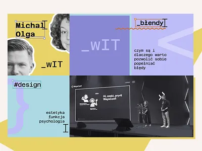 Olga i Michał w IT - podcast visual style brand fun identity illustration it podcast side project style visual identity visual style