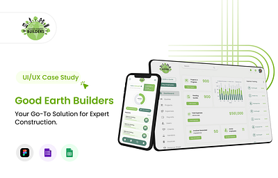 Good Earth Builders - Web and Mobile App for Bookkeeping accountant accounting app bookkeeping finance invoice web