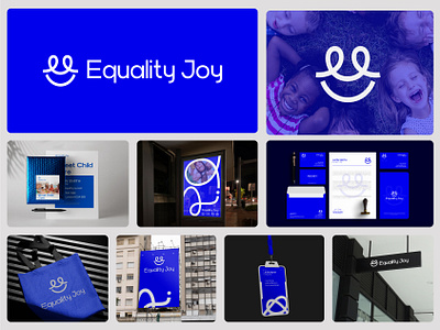 Equality Joy Street Child Care Branding branding care graphic design happy organization streetchild