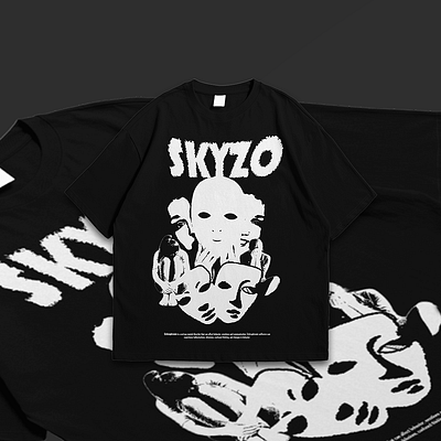 Skyzo Tshirt Design branding graphic design logo motion graphics