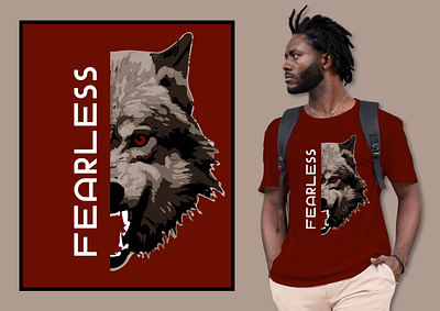 Be fearless fashion fashion design graphic design graphics illustration t shirt deisgn t shirt graphics
