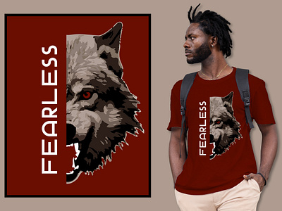 Be fearless fashion fashion design graphic design graphics illustration t shirt deisgn t shirt graphics