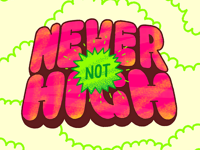 Never not high adobe drawing art design graphic design illustration poster typography visual art