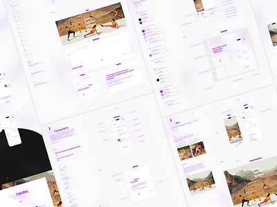 Design system. Eternal - mobile app mobile